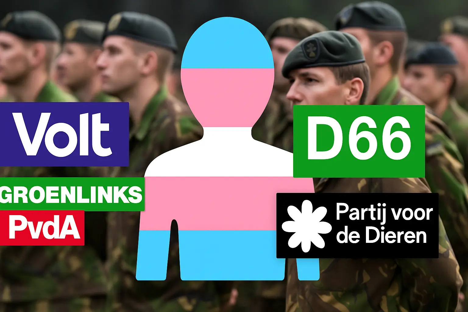 Linkse partijen willen Amerikaanse transgendermilitairen inzetten als legerinstructeurs