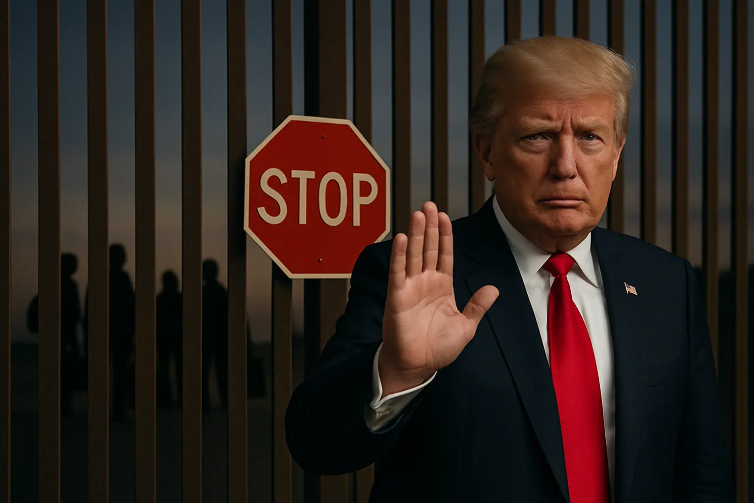 Trump doet wat Biden nooit durfde: strenge immigratieban op 12 landen!