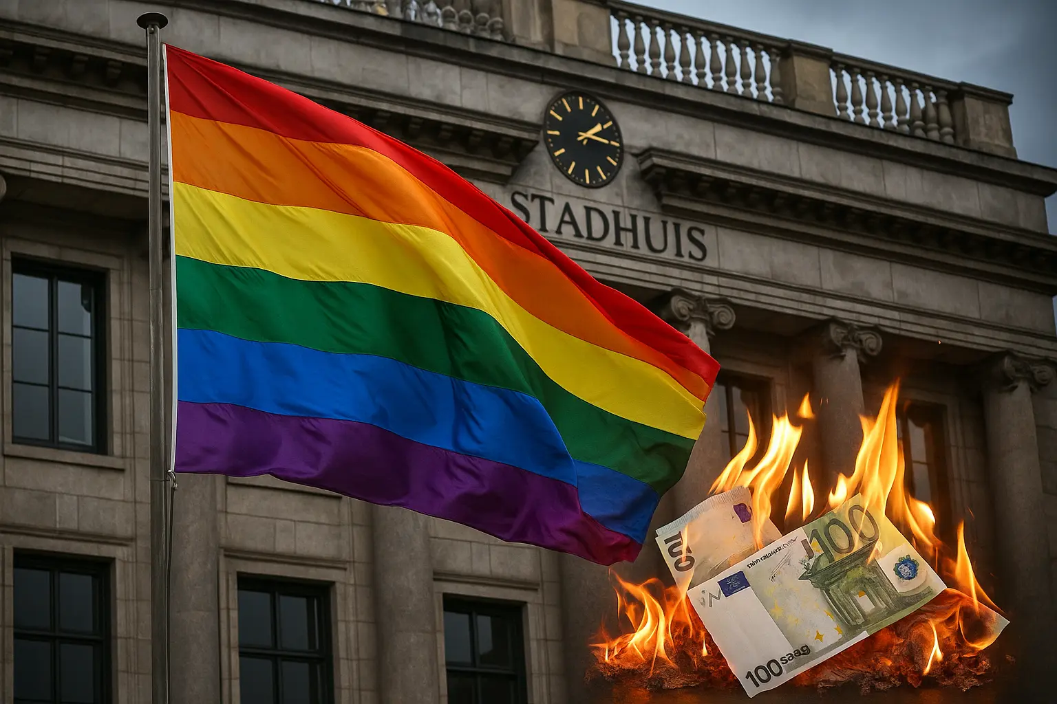Terwijl gewone Amsterdammers kreperen, subsidieert de stad een LHBTI+-propagandafestival
