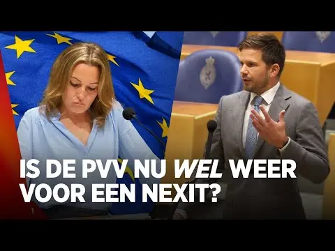 PVV draait keihard bij op Nexit: Van Meijeren fileert Wilders en co