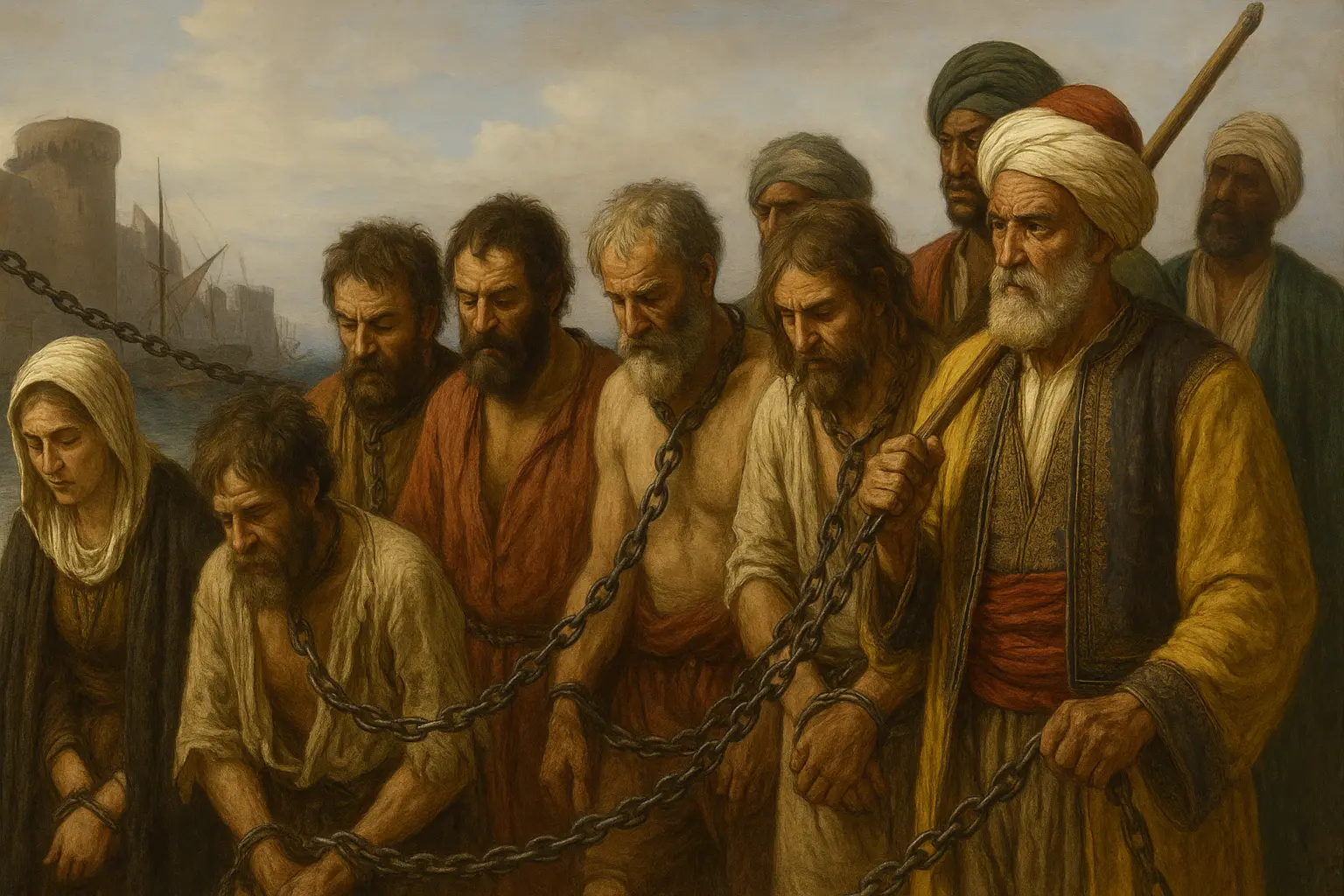 Eén miljoen witte Europeanen verkocht aan Islamitische slaafhouders: De geschiedenis die het kartel negeert