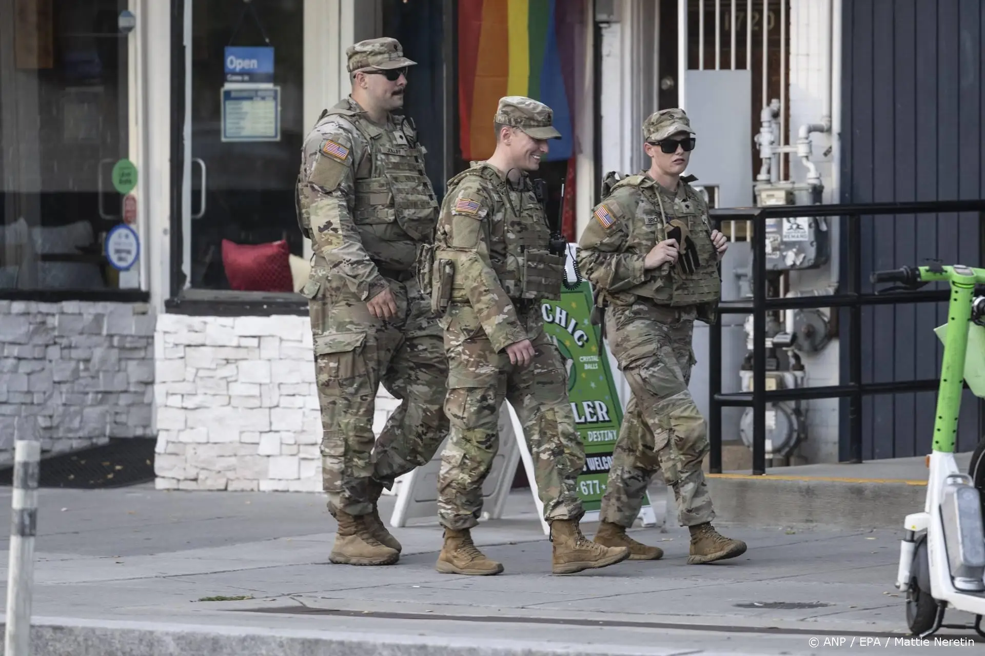 Nationale Garde in Washington draagt vanaf zondagavond wapens