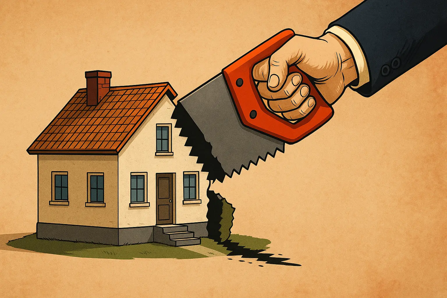 ‘Econoom’ wil helft van je huizenwinst afpakken – pure rooftocht door de staat