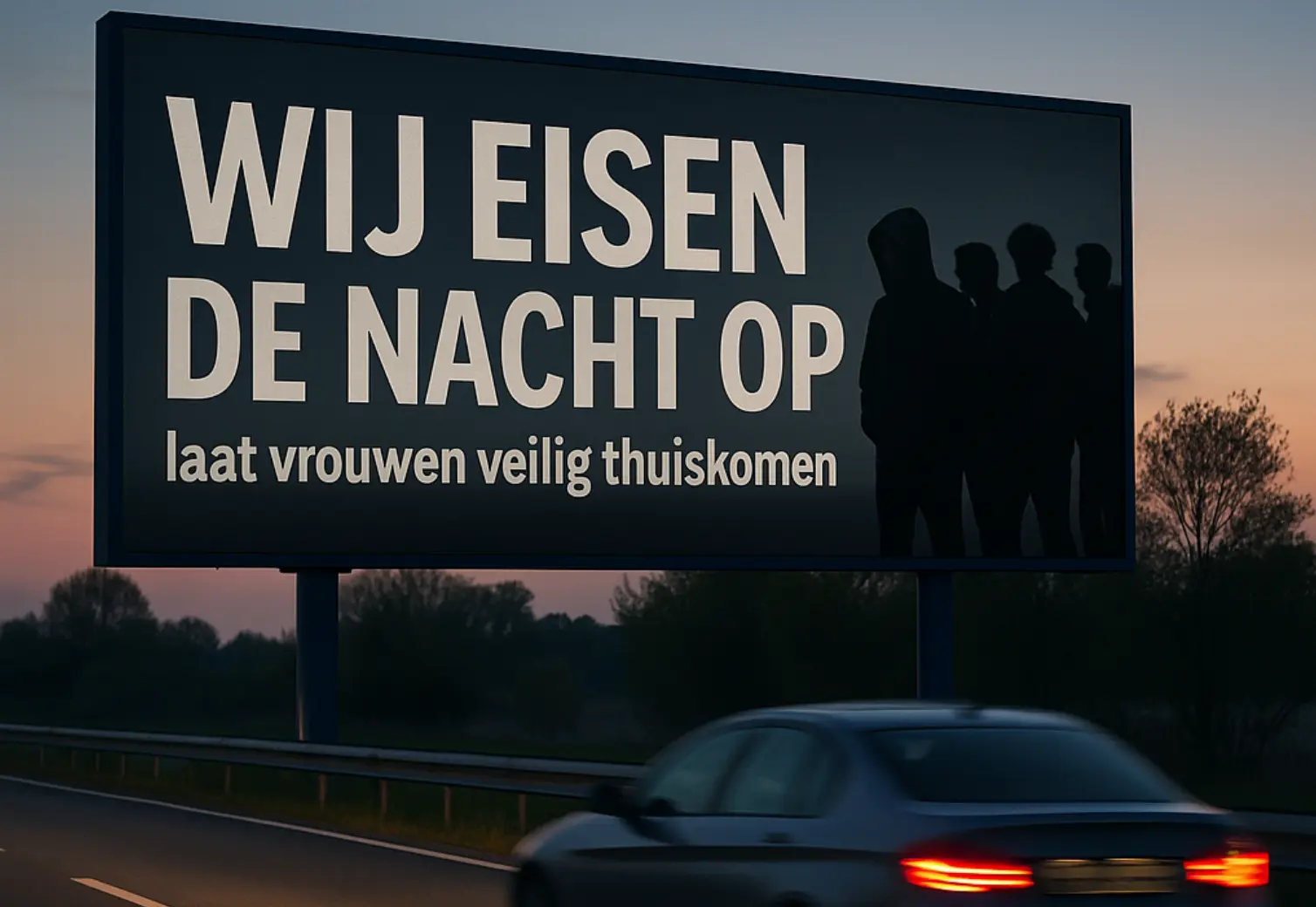 ‘Wij eisen de nacht op’ is geen oplossing maar een feministische hetze tegen Nederlandse mannen