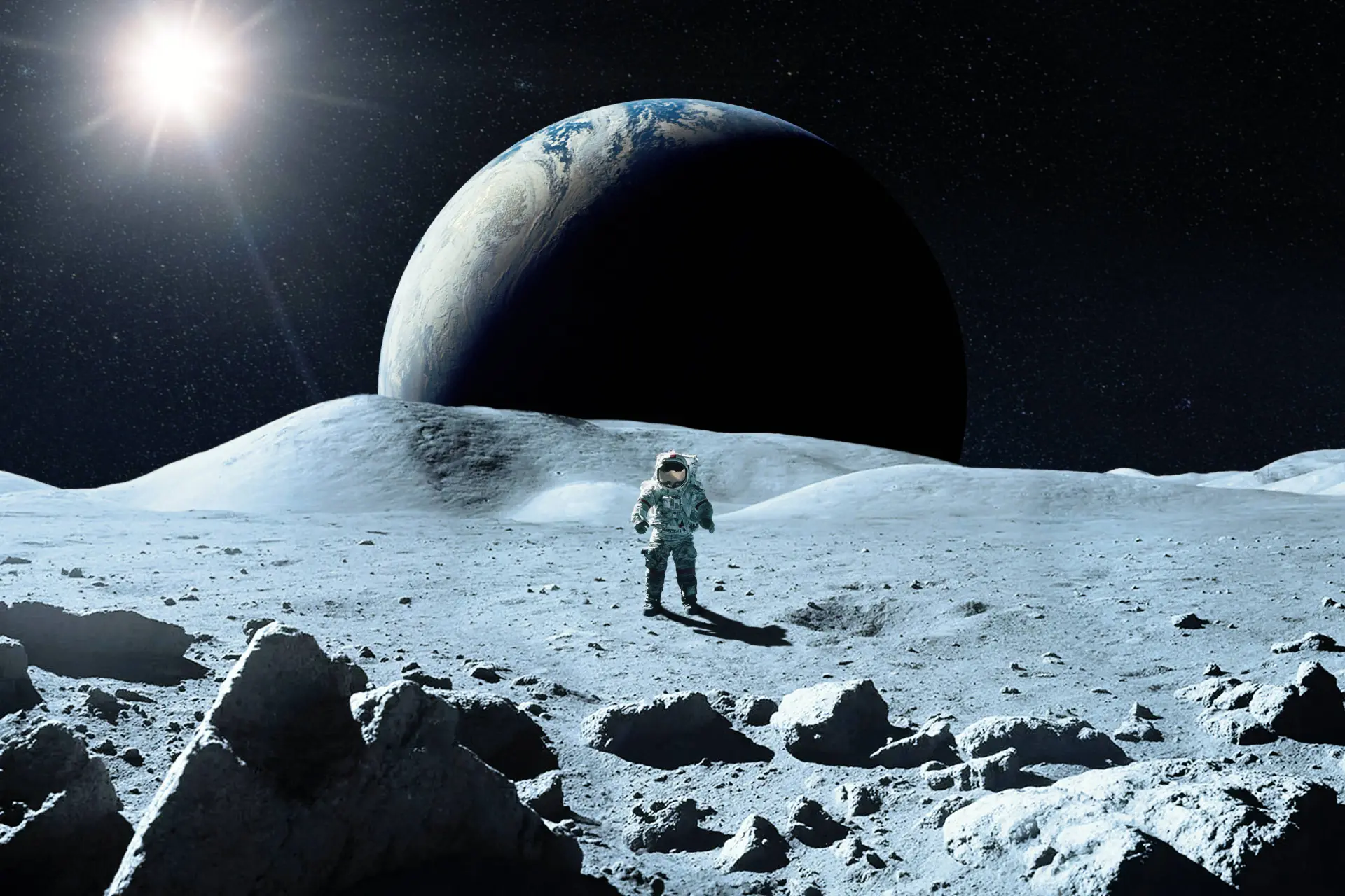 NASA wil voor 2030 een kernreactor op de maan bouwen: "een race met China"
