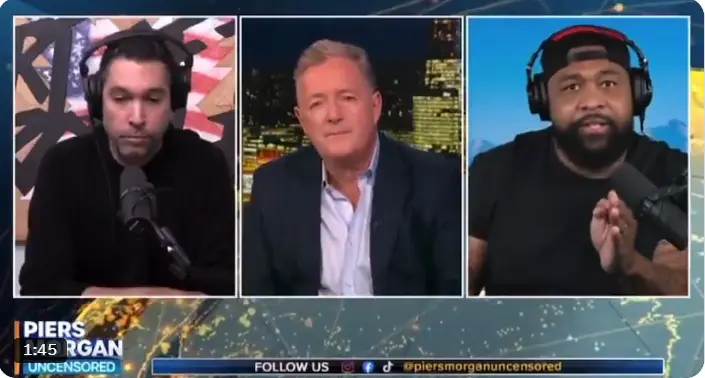 -Kijktip!- Explosief: Brandon Tatum vernietigt Piers Morgan en Dave Smith over Hamas – 'Geen genocide, pure terreur!'