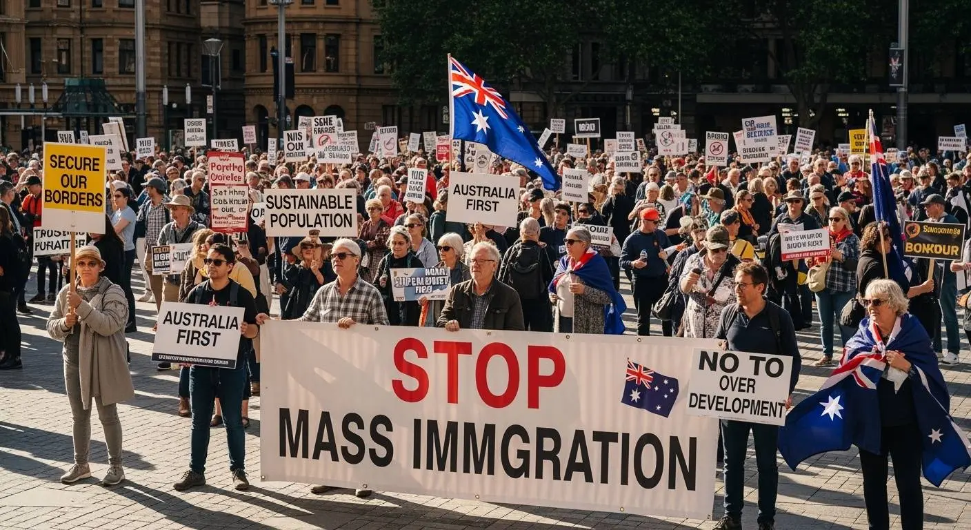 Tienduizenden Australiërs in opstand: massa-immigratie niet langer te slikken
