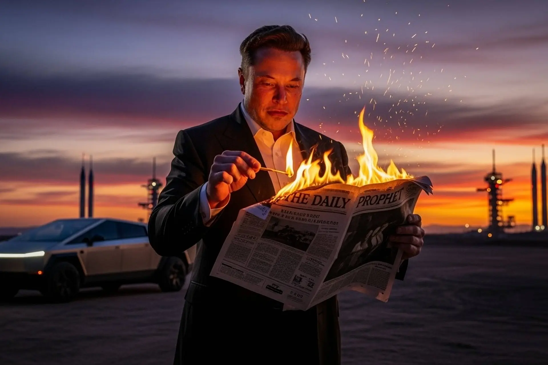 Elon Musk fileert oude media: ‘Hun leugens zijn duizelingwekkend’