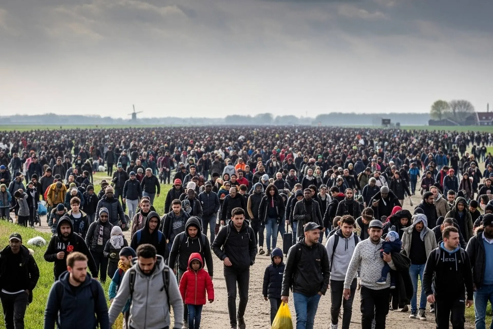 1.100 asielzoekers in één week - Wilders: “Nederland is één groot AZC, tijd voor totale asielstop”