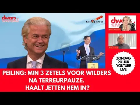 Maurice de Hond: PVV nu grootste, maar kartelkabinet met D66 en CDA lonkt