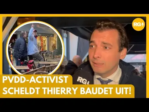Linkse activist scheldt Baudet uit tijdens campagne: “Fascist!” - Baudet reageert scherp