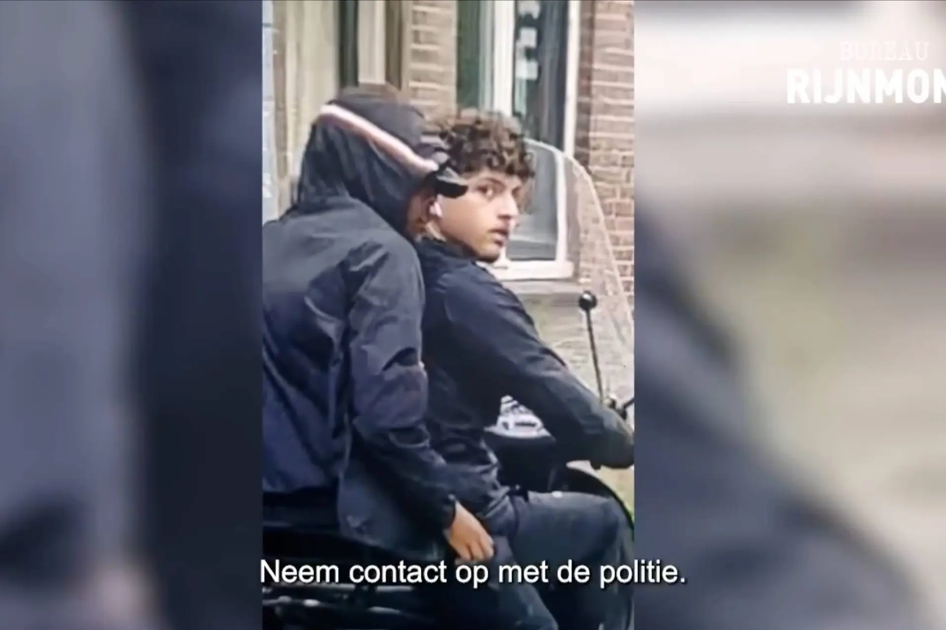 Rotterdam: scooterbestuurder bijna gewurgd door straatrovers - politie zoekt kansenparels