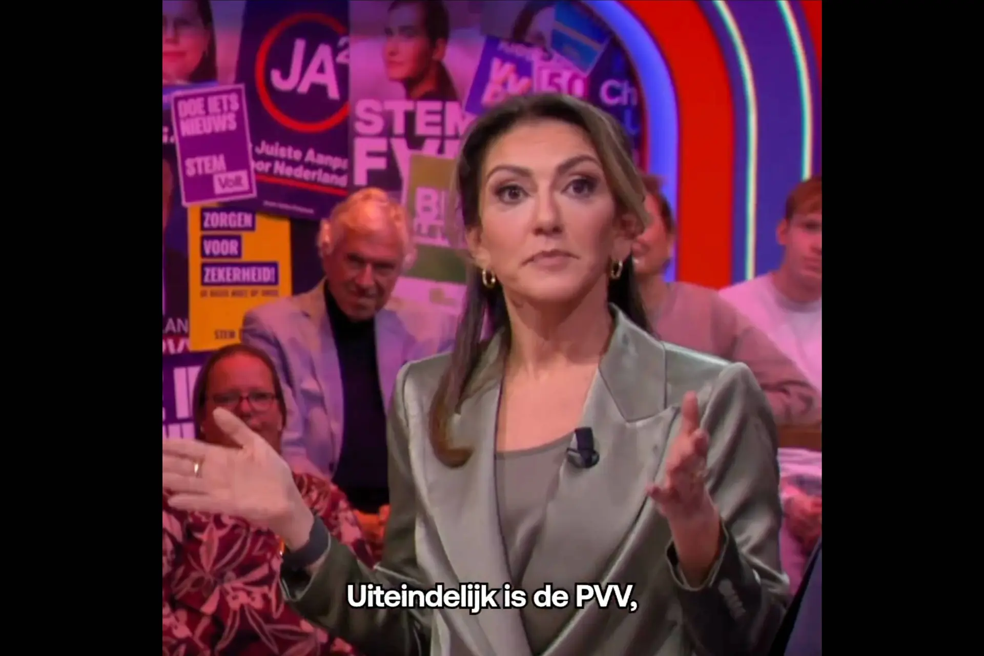 Yesilgöz slaat raak in SBS6-debat: aanval over ‘één man met een Twitter-account’ hakt erin