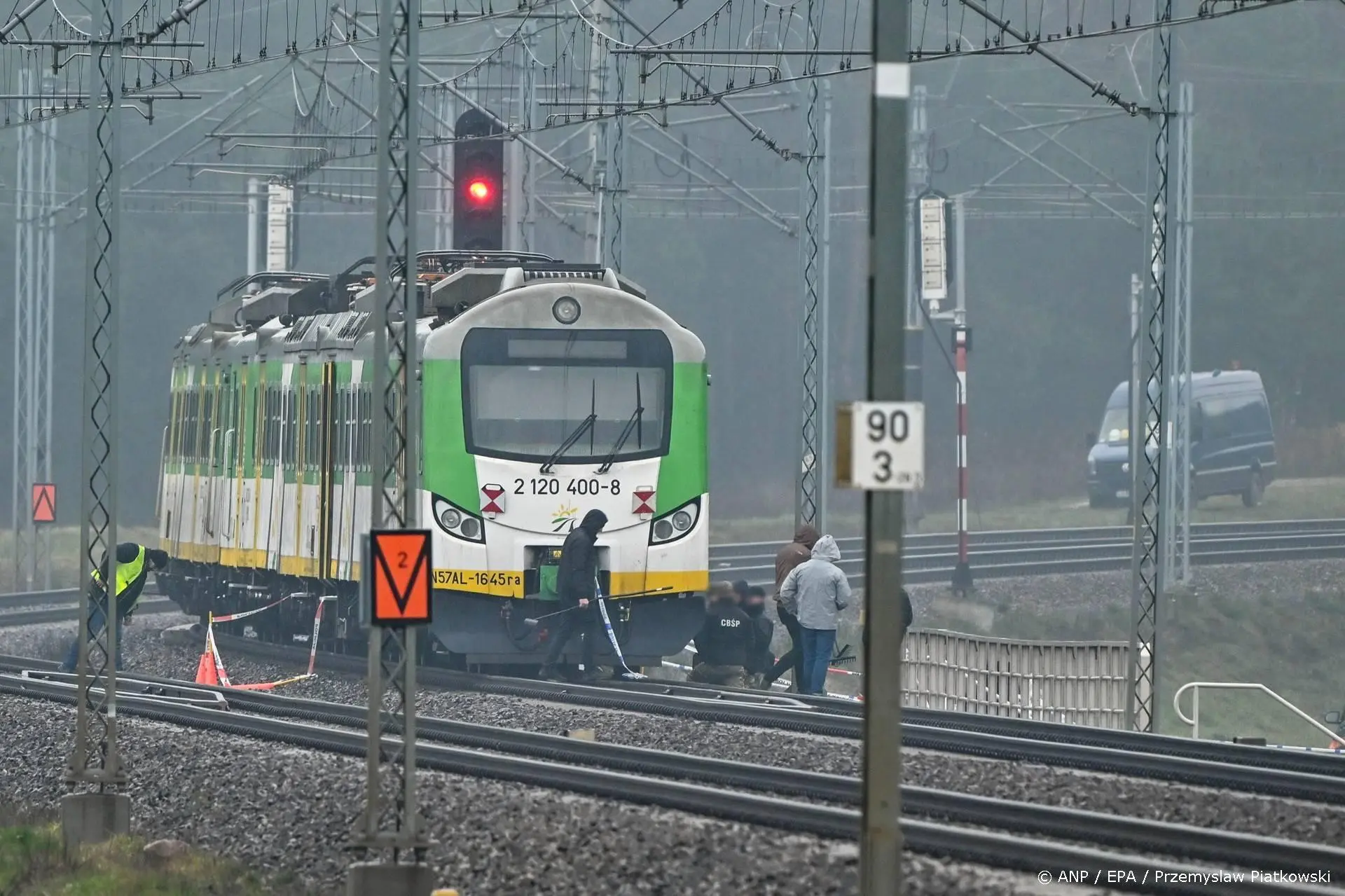 Polen pakt Oekraïense verdachte op na spoorsabotage