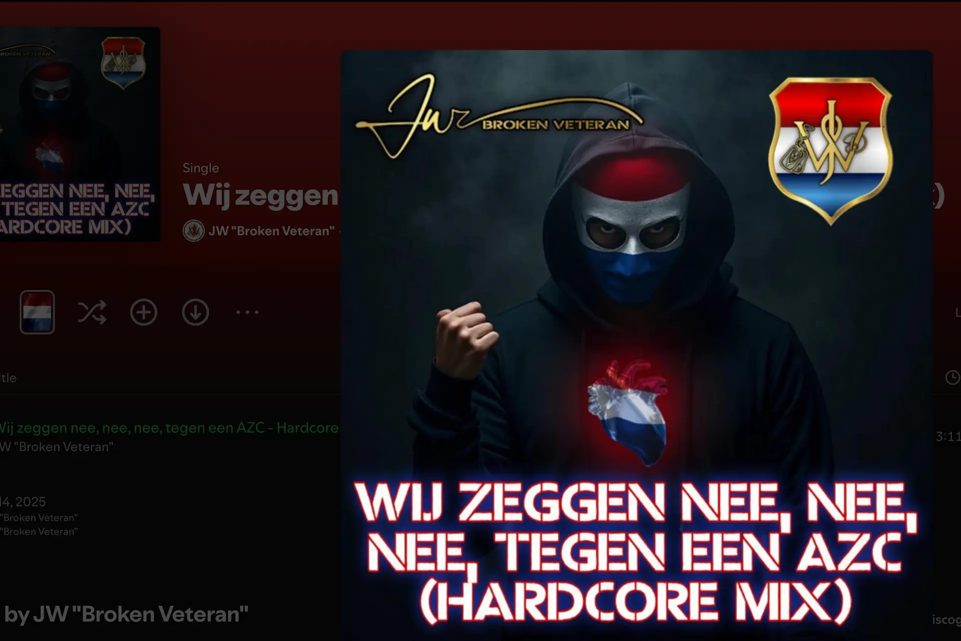AI-protestlied tegen asielzoekerscentra breekt door in Spotify-hitlijsten