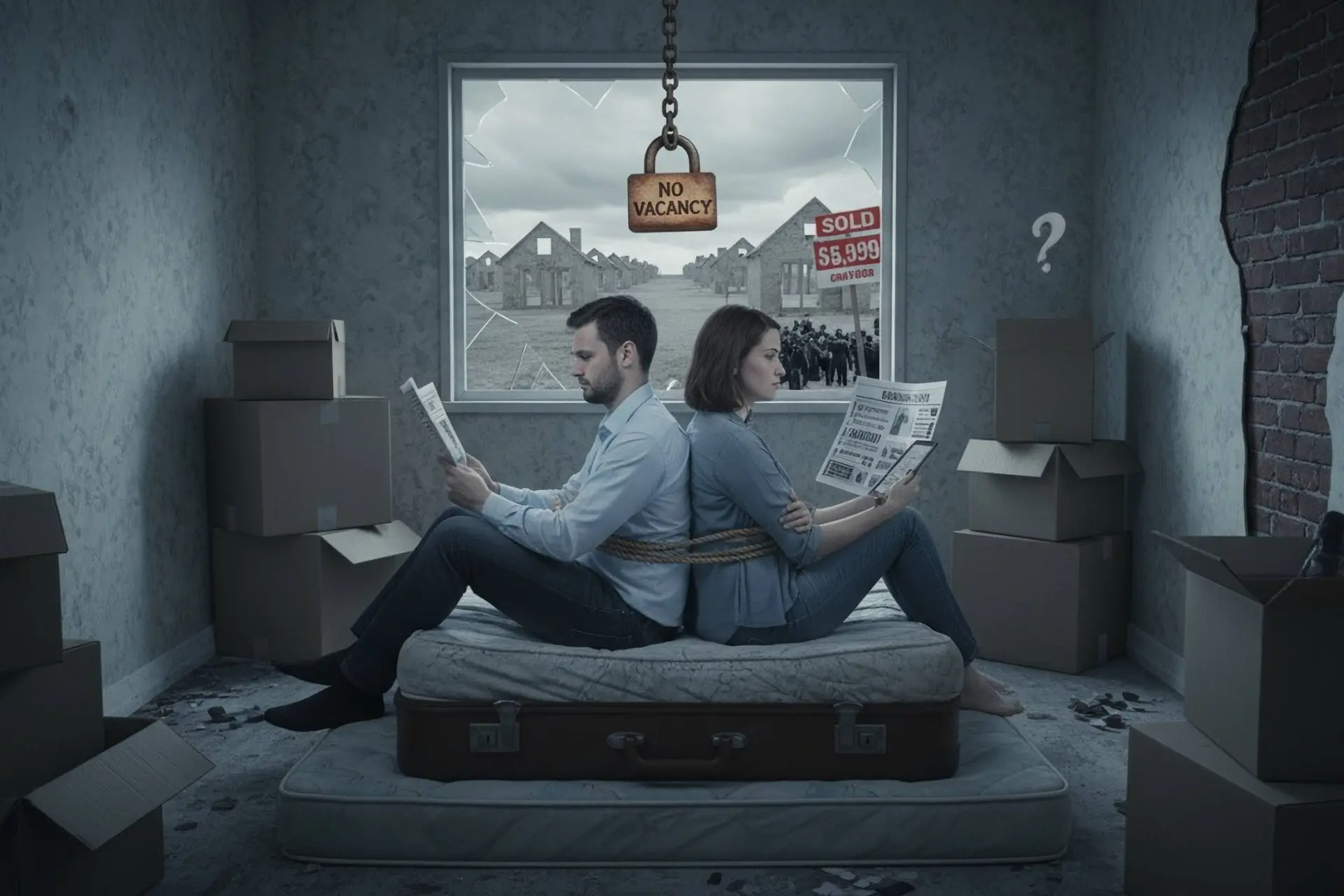 Woonstress na scheiding: duizenden huiseigenaren komen klem te zitten op overspannen woningmarkt