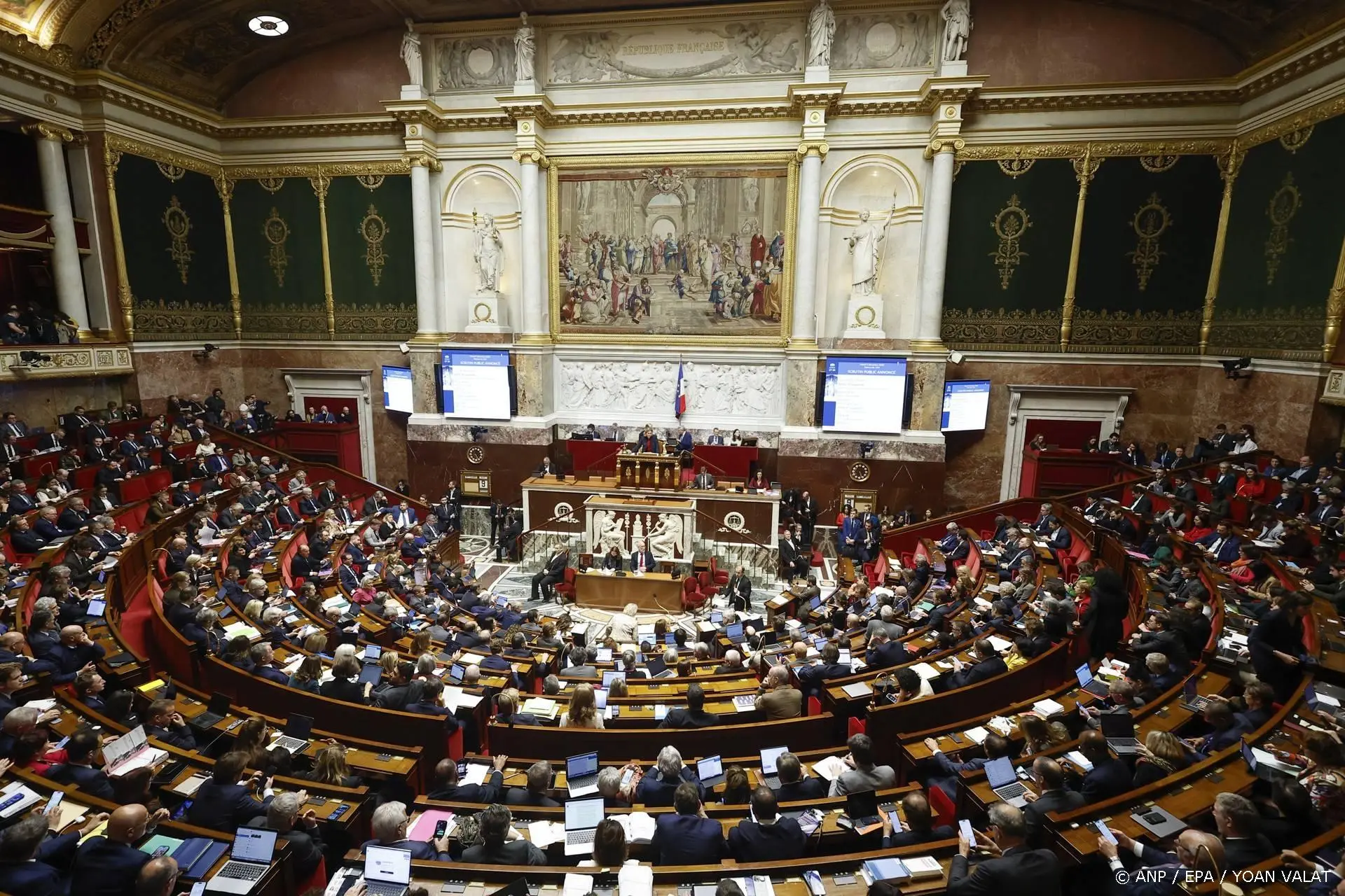 Frans lagerhuis steunt begrotingsvoorstel sociale zekerheid