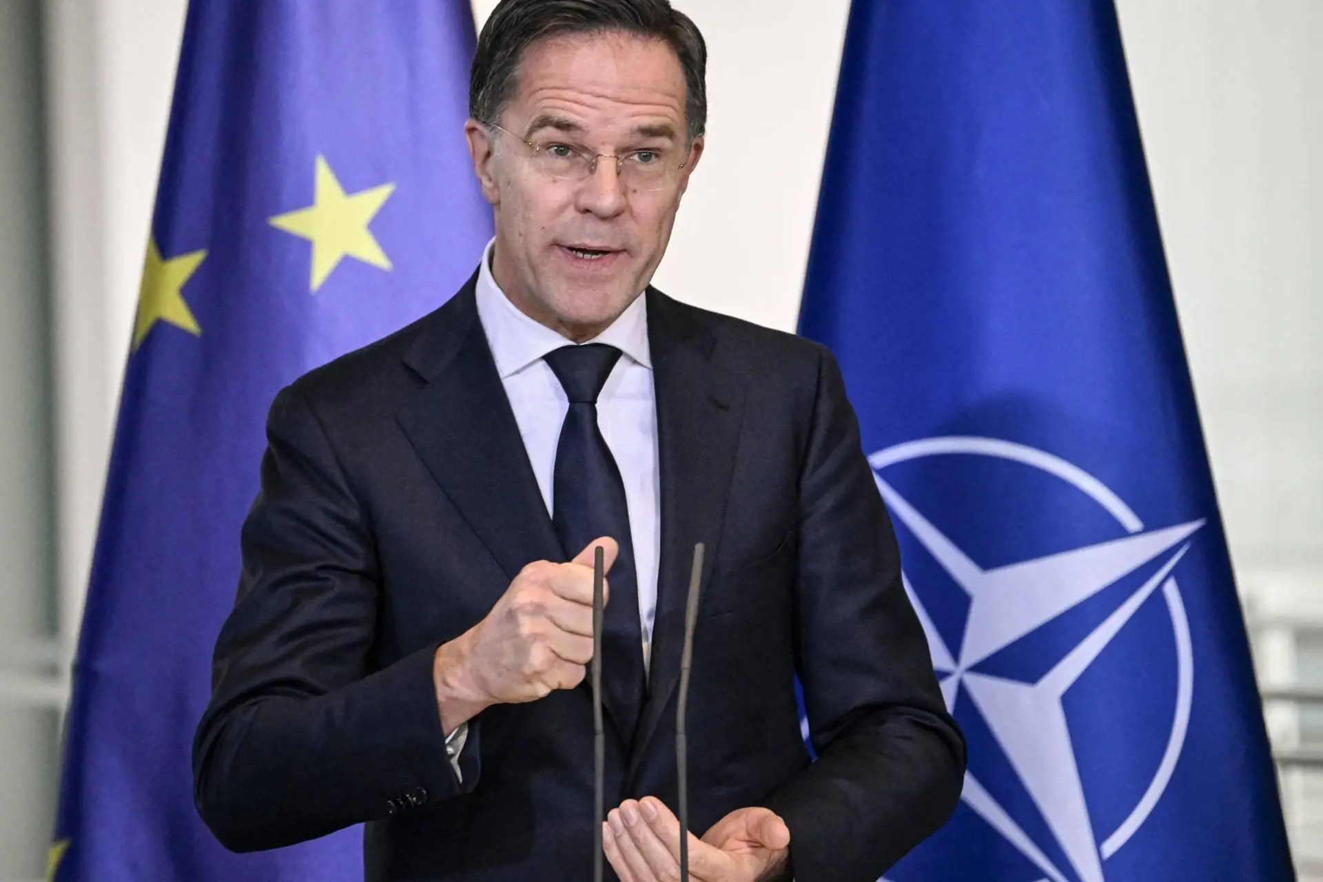 NAVO-chef Rutte benadrukt onomkeerbaarheid toetreding Oekraïne