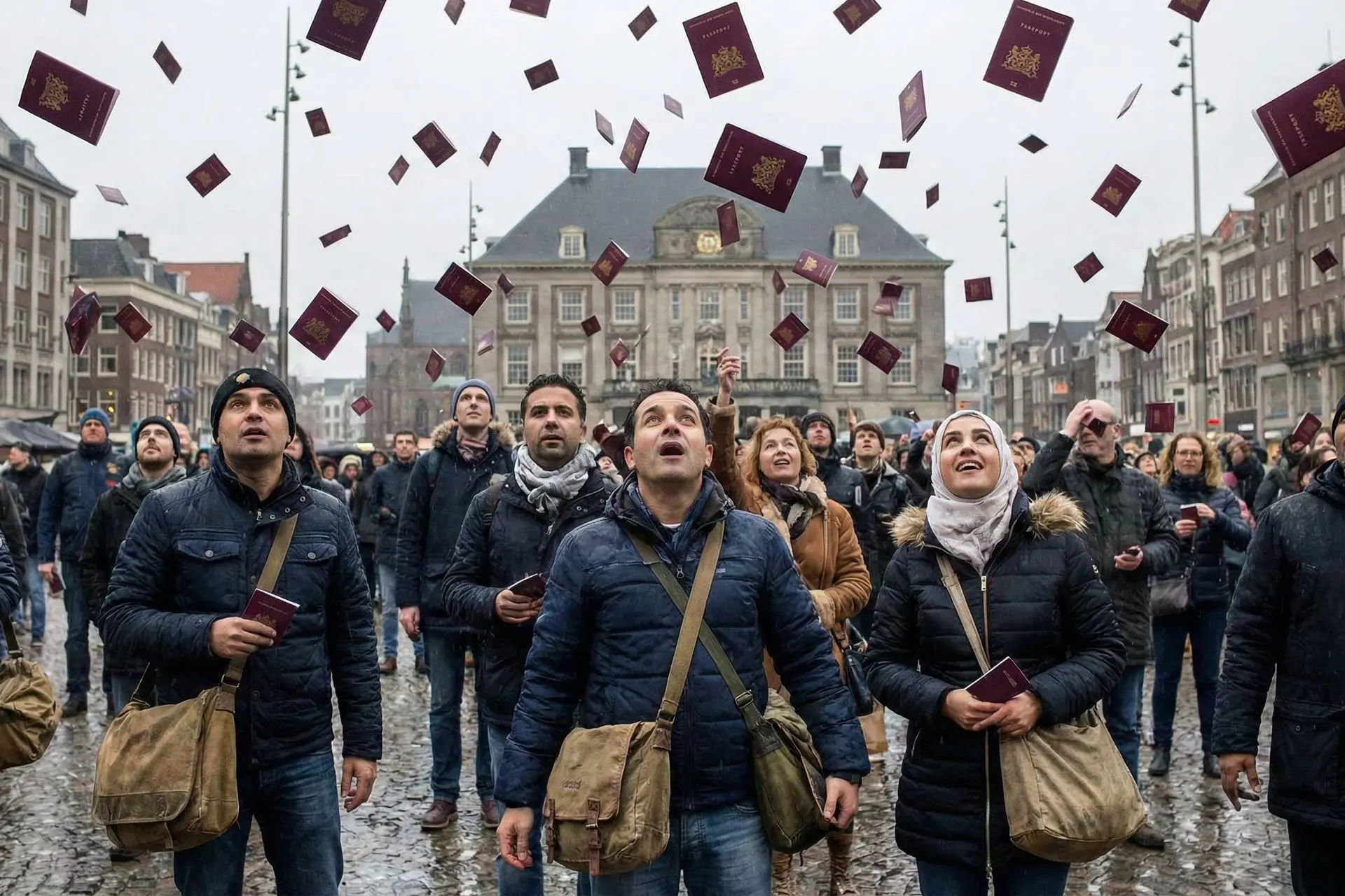 PASPOORTEN-REGEN: Nederland geeft identiteit weg! IND verwacht tot 70.000 naturalisaties per jaar
