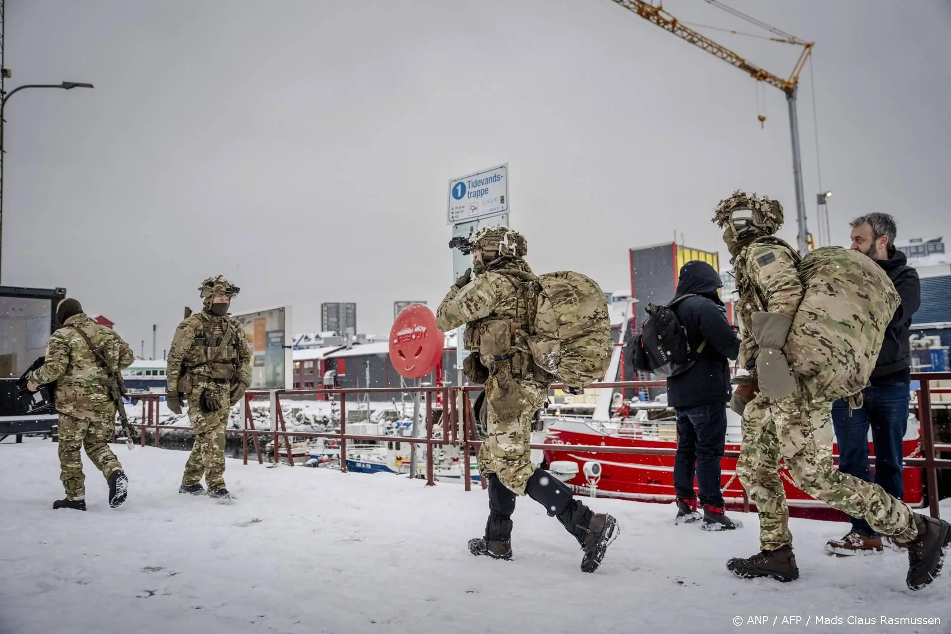 Nederlandse militairen maandag terug na verkenning Groenland