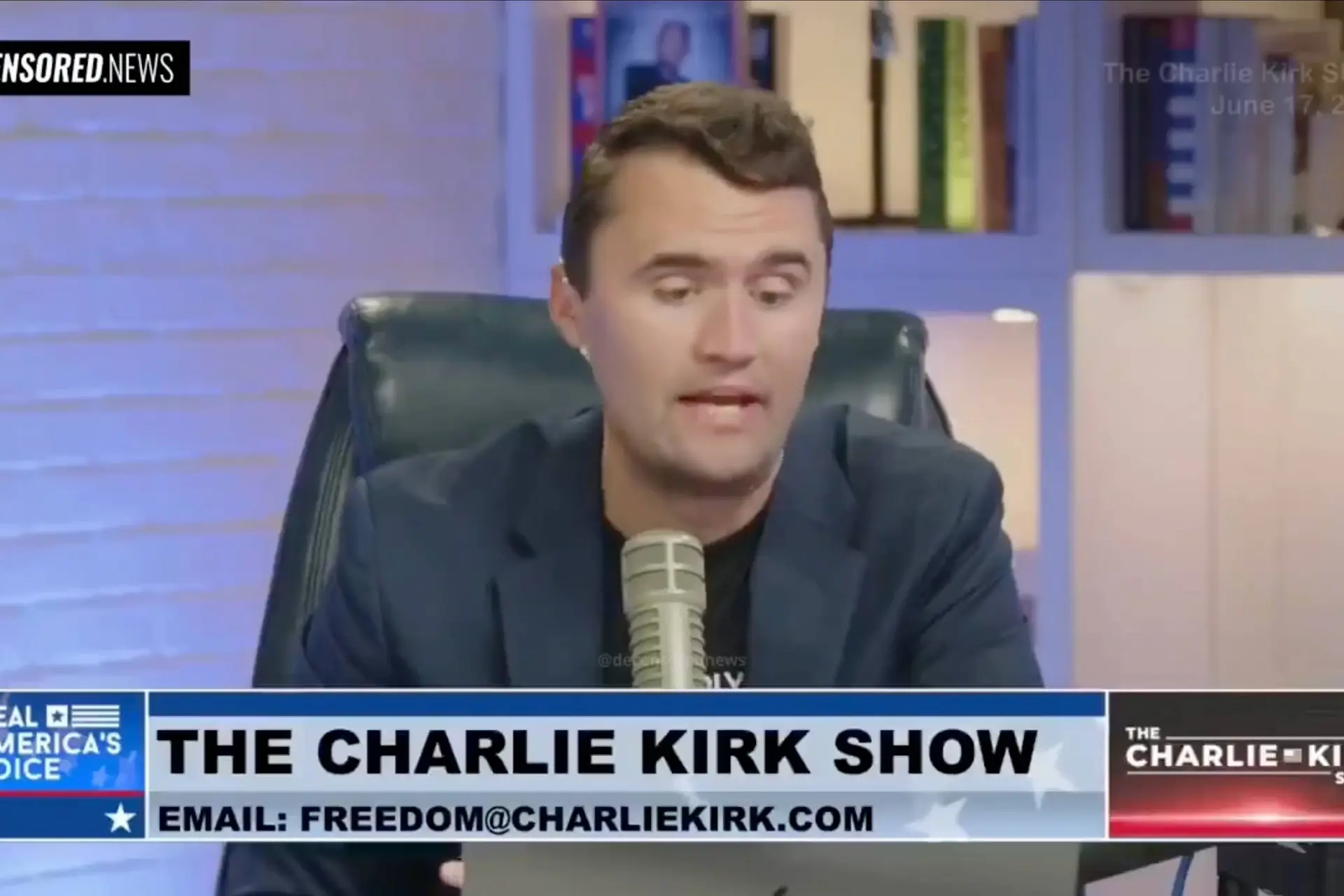 HET GELIJK VAN CHARLIE KIRK (R.I.P.): "Regime change in Iran is waanzin, Lindsey Graham is gestoord!"