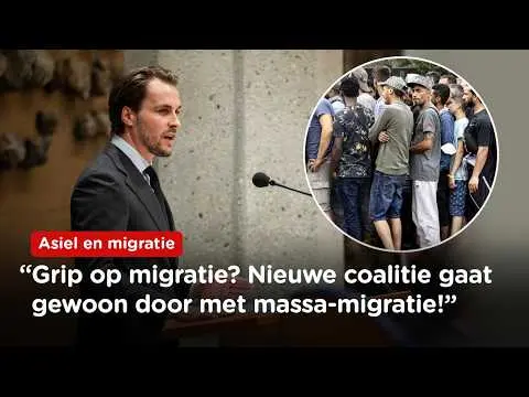 Demografisch Alarm: 23 miljoen bewoners in 2055 door massa-immigratie – FVD waarschuwt: land kwijt!