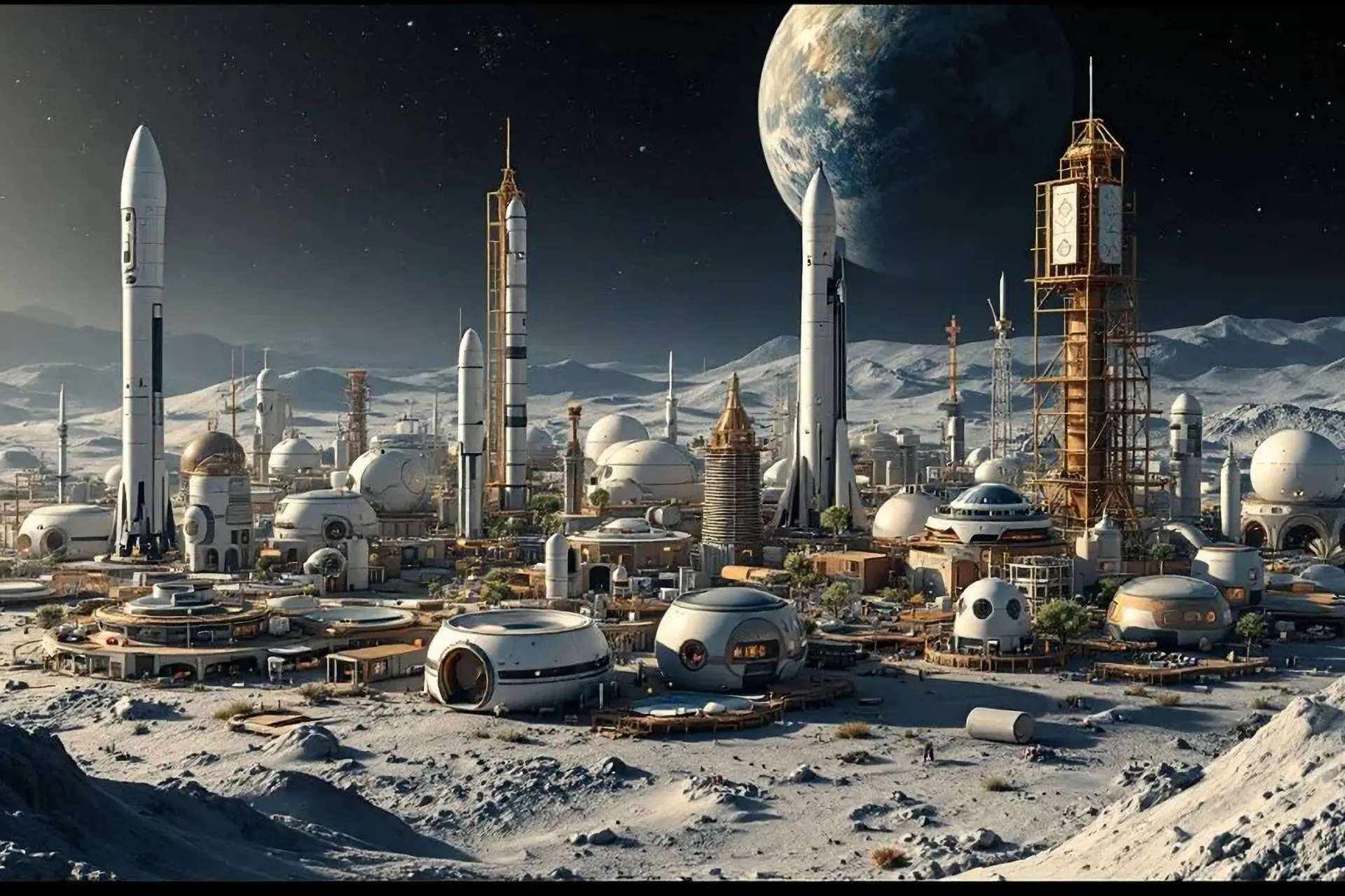 Elon Musk gooit roer om: SpaceX bouwt binnen 10 jaar zelfvoorzienende stad op de Maan