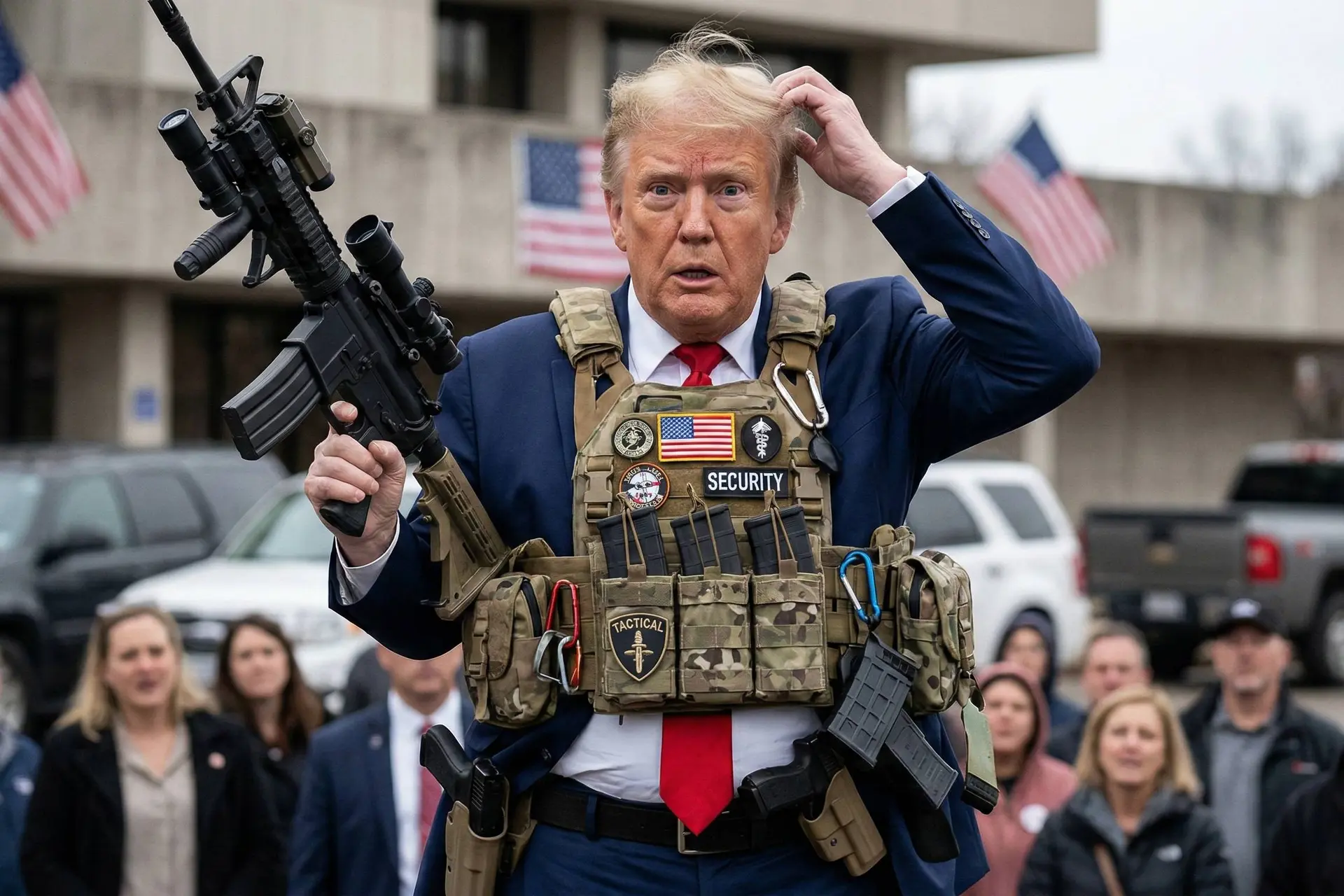 Trump volledig ontspoord: Reactie op terreur in eigen land tart alle verbeelding