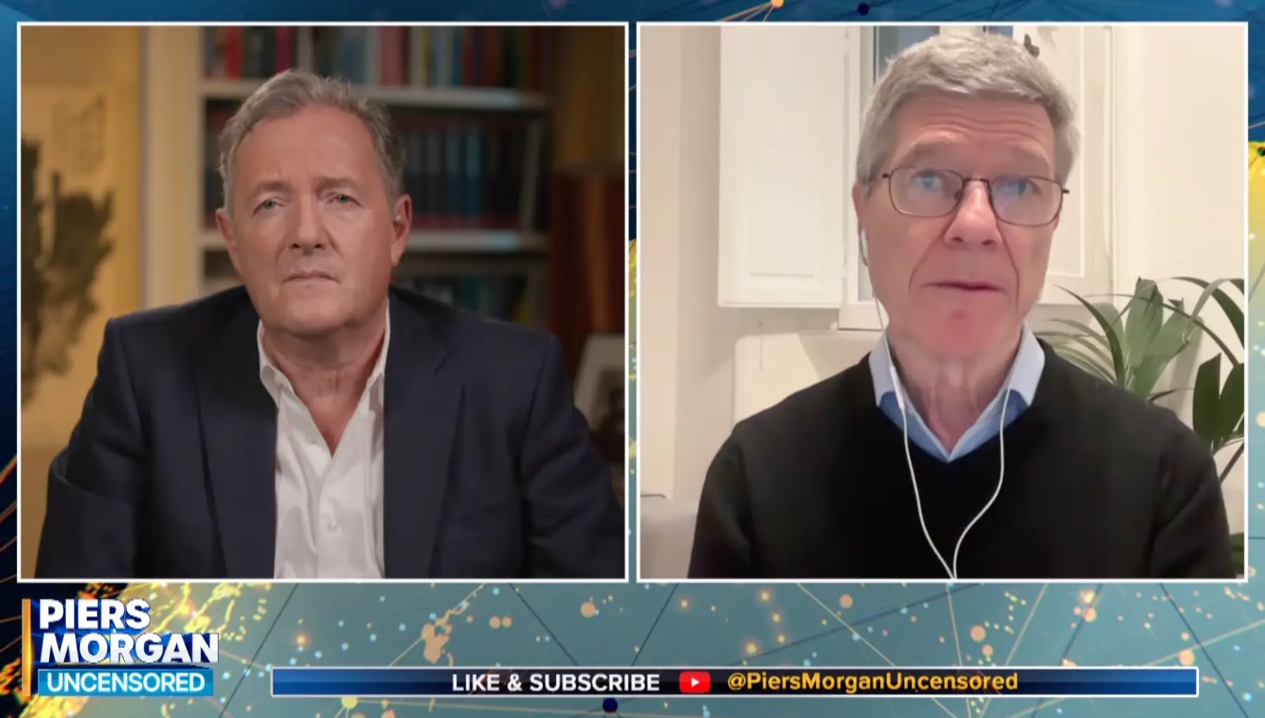 Jeffrey Sachs ontmaskert westerse oorlogshaviken bij Piers Morgan