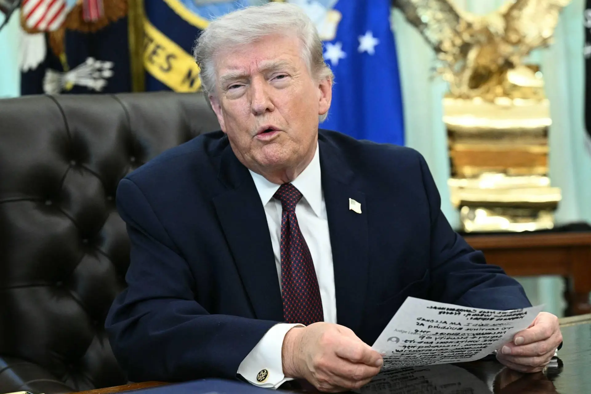Trump: woensdag waarschijnlijk persoonlijk naar Hooggerechtshof