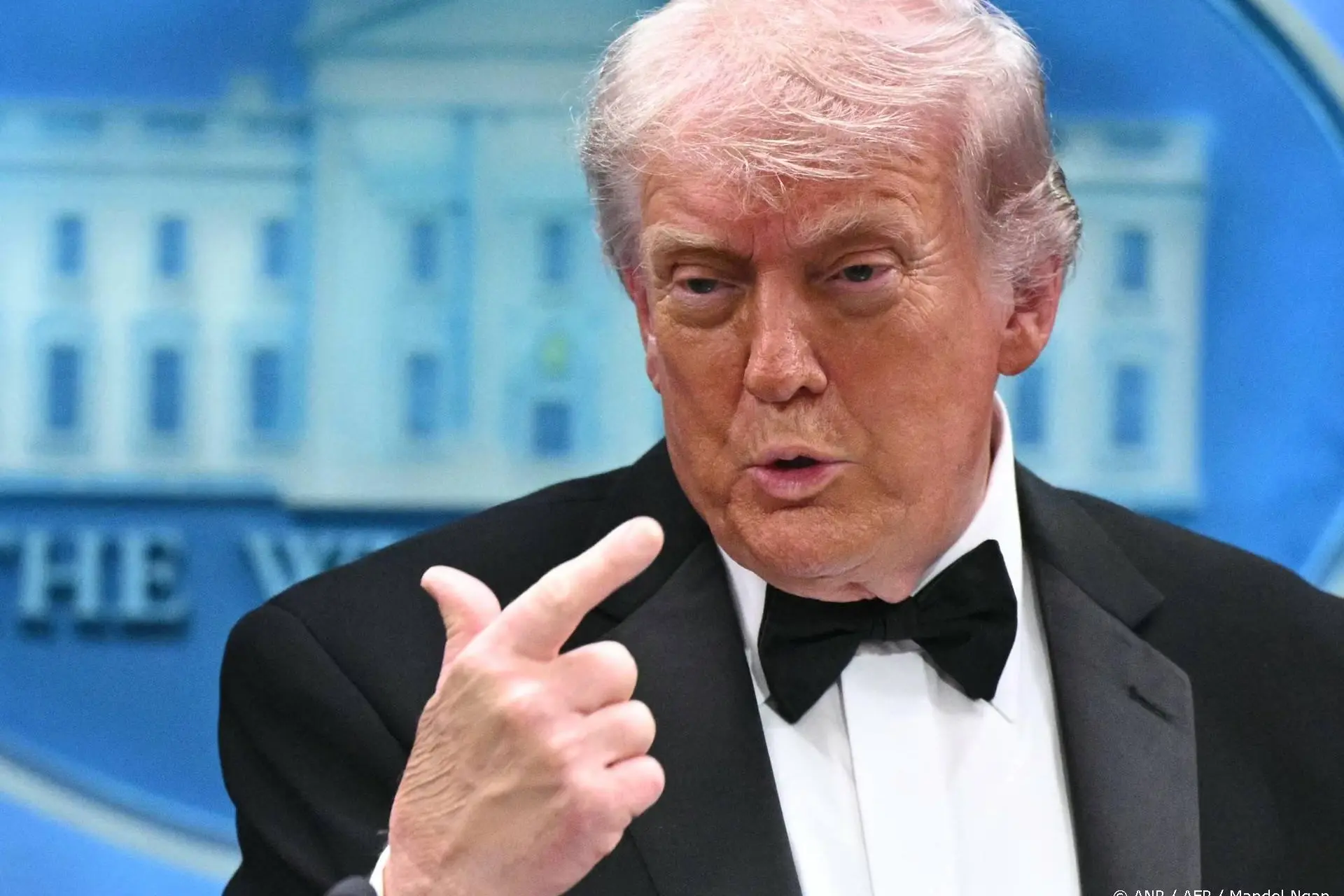 Trump: schietpartij zal me niet 'afschrikken' van Iran-oorlog