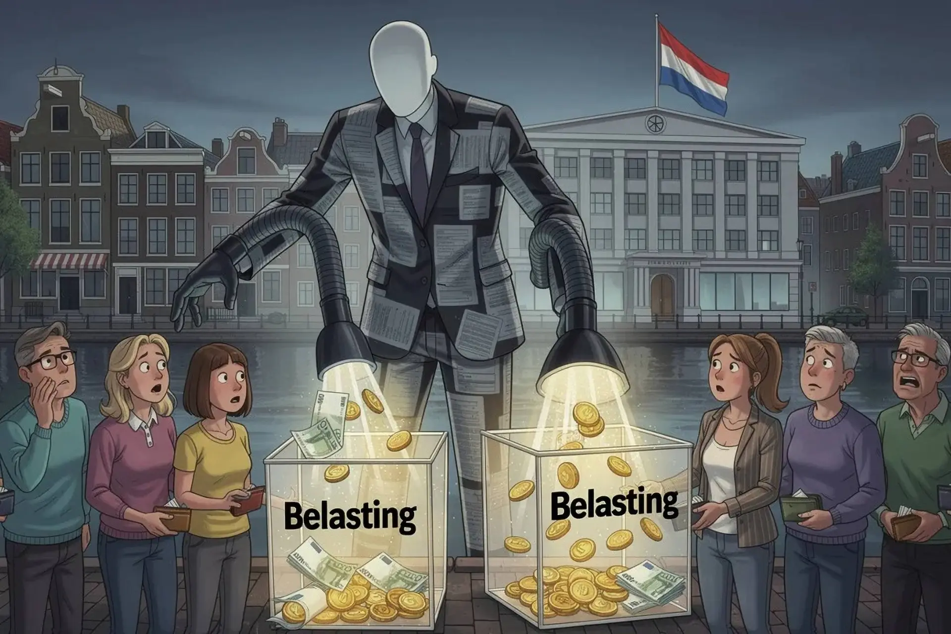 Blinde paniek in Den Haag: faalkabinet trekt rampzalige Box 3-taks deels in na keiharde kritiek