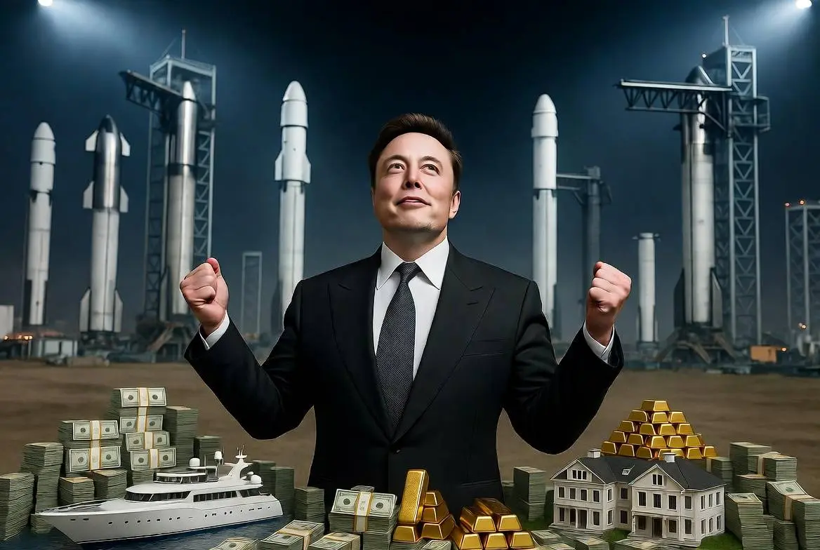 Historisch moment: Elon Musk door beursgang SpaceX officieel 's werelds eerste biljonair