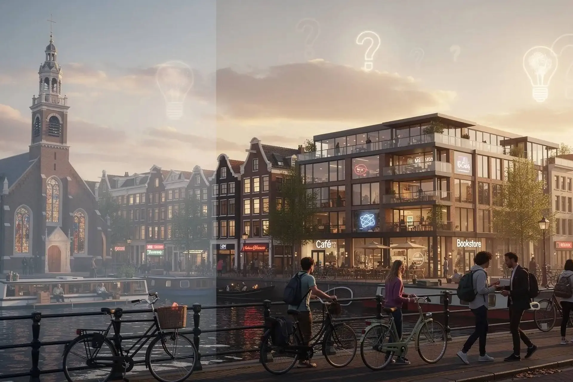 De teloorgang van de moraal: Amsterdam massaal ontkerkelijkt, overgrote meerderheid is compleet ongelovig