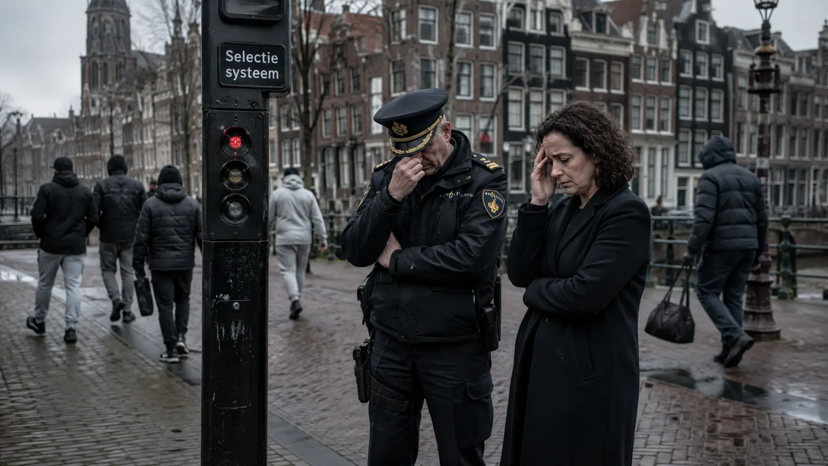 JAREN AAN DEUGWAANZIN VERSPILD: Amsterdamse anti-racismepaal na één jaar bij het grofvuil