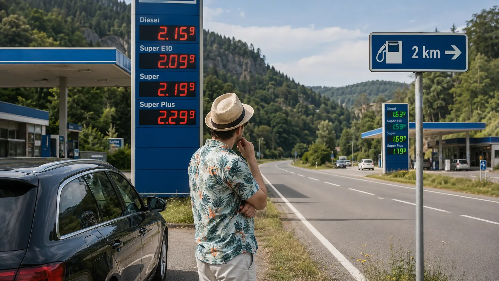Met de auto op vakantie? Eén afrit kan je €20 tot €30 besparen