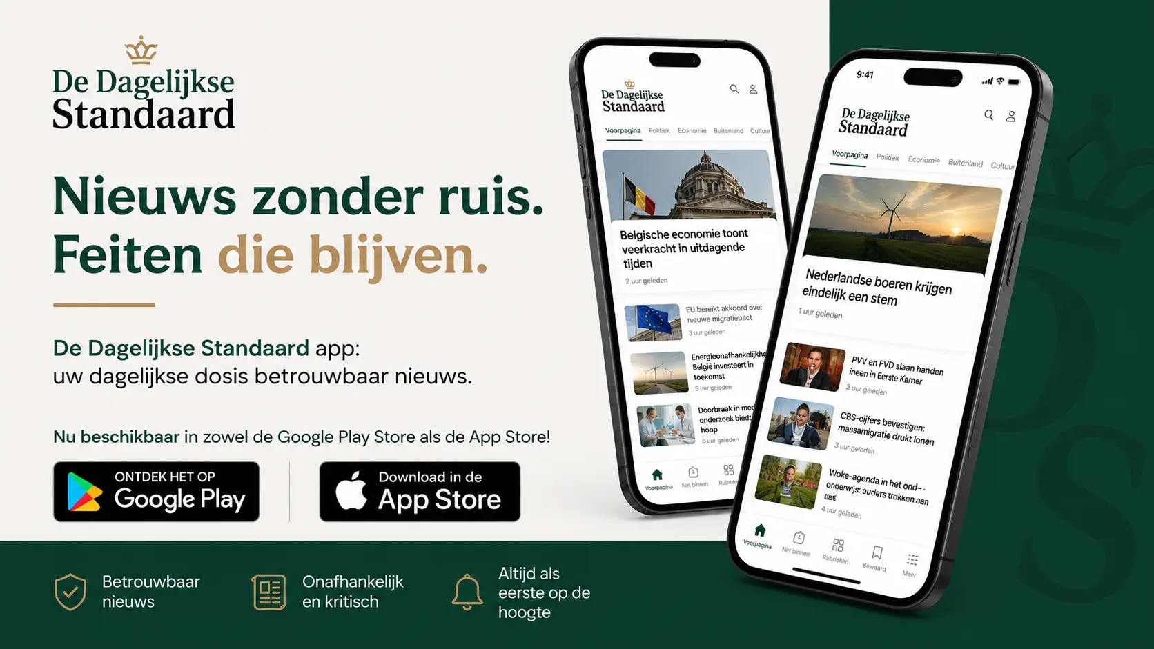 Geweldig nieuws voor rechtse iPhone-bezitters: De Dagelijkse Standaard app nu ook TERUG in de App Store!
