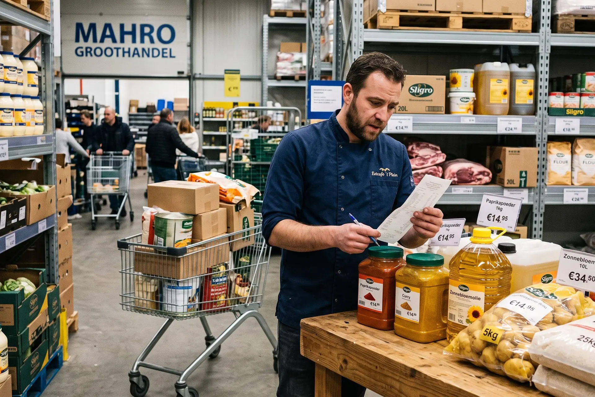 Sligro houdt nog maar €2 miljoen bedrijfsresultaat over: horeca koopt minder in