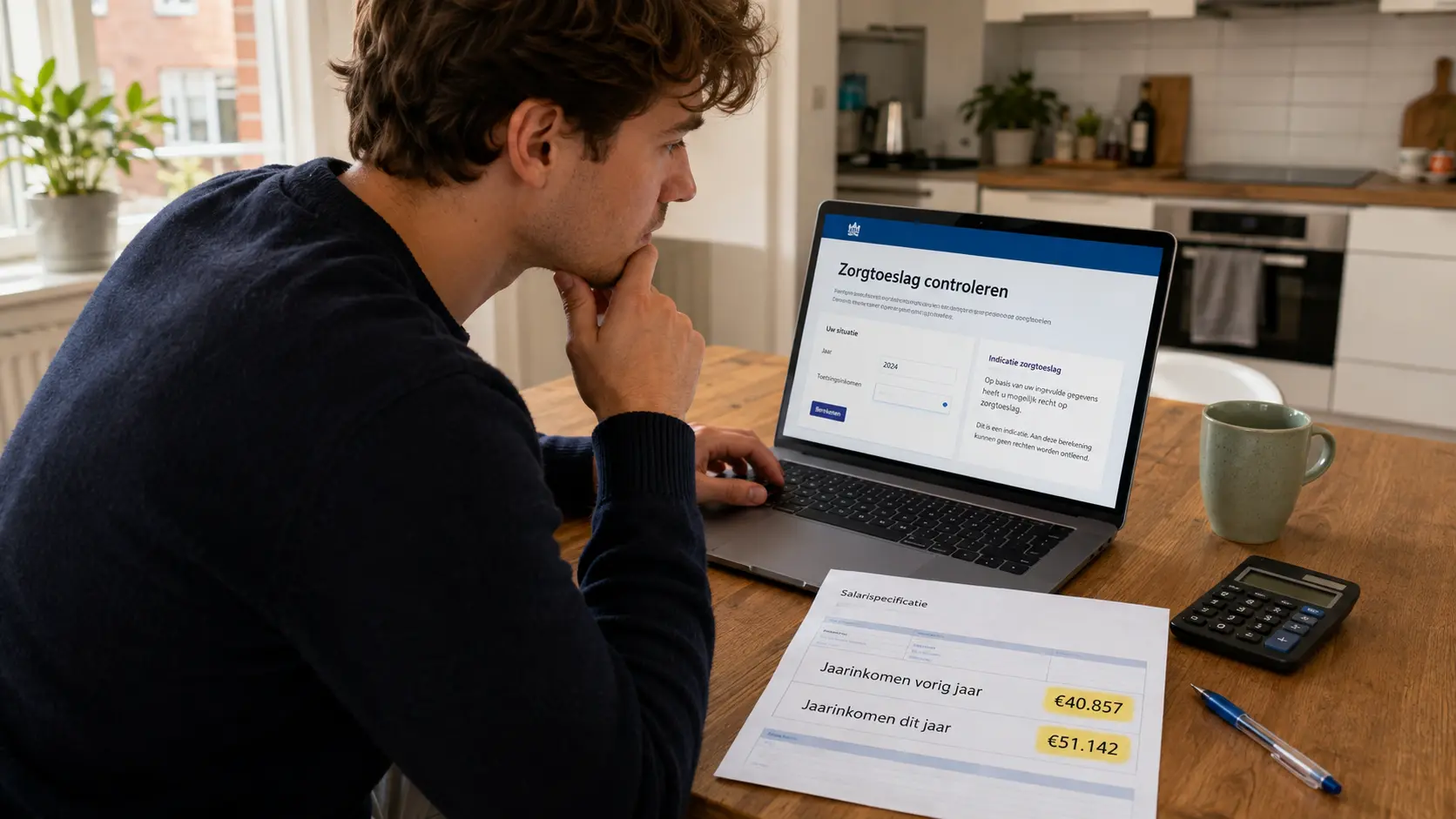 Meer gaan verdienen in 2026? Boven €40.857 verdwijnt je zorgtoeslag