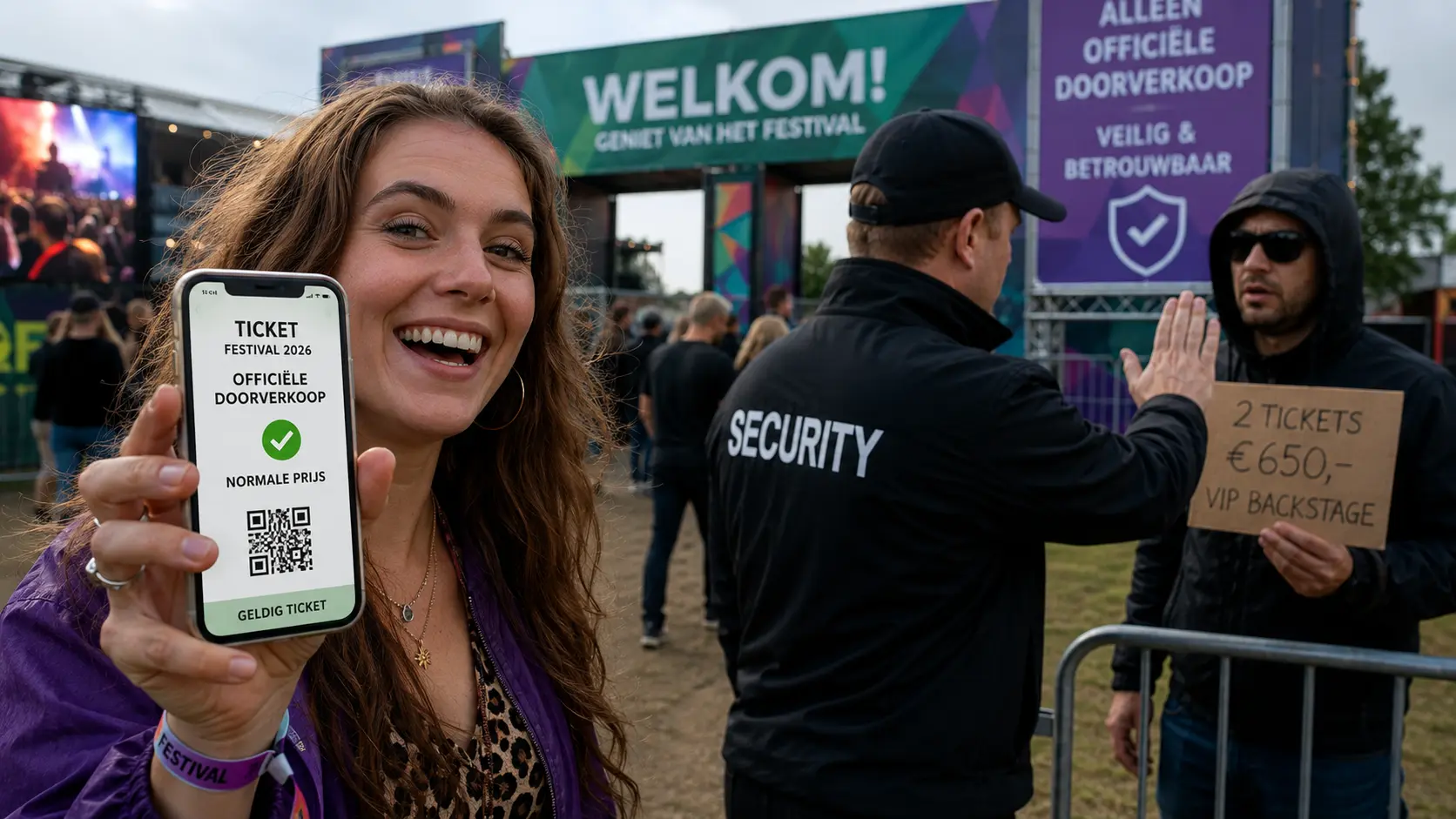 Nederlandse festivals gebruiken steeds vaker eigen platforms voor de veilige doorverkoop van tickets