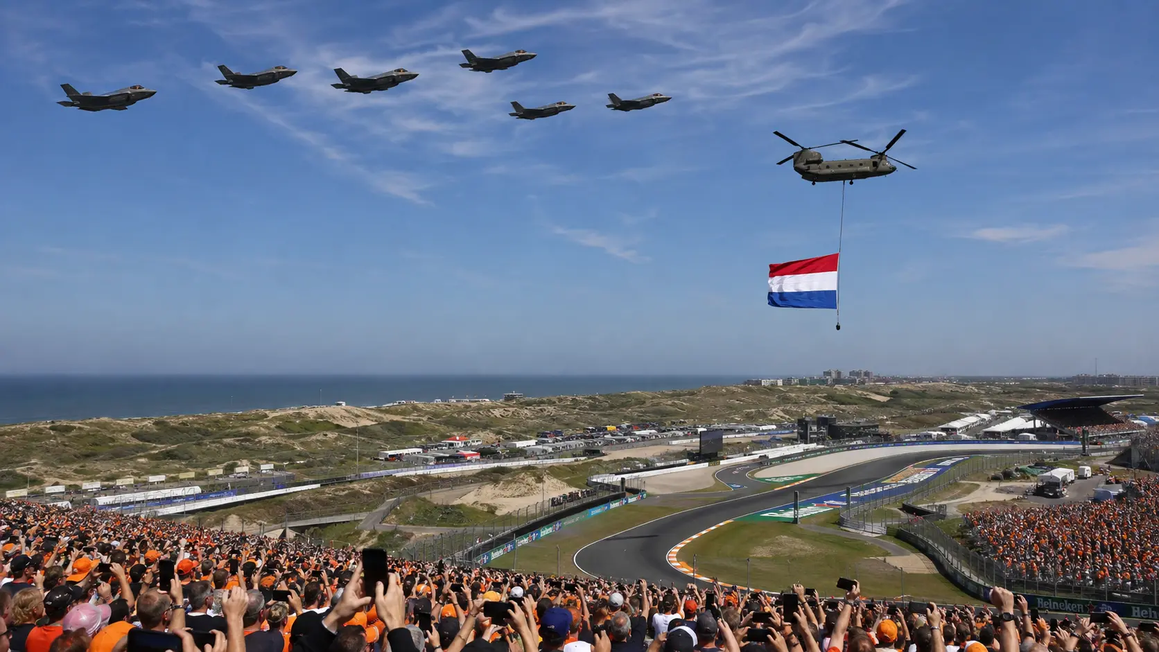 zandvoort formule 1 luchtmacht f35