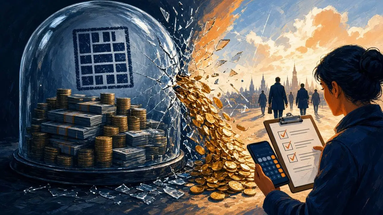 Tegenbewijs in box 3: een belegger met €100.000 betaalt over 2025 soms €176 minder, een spaarder schiet er bijna nooit iets mee op