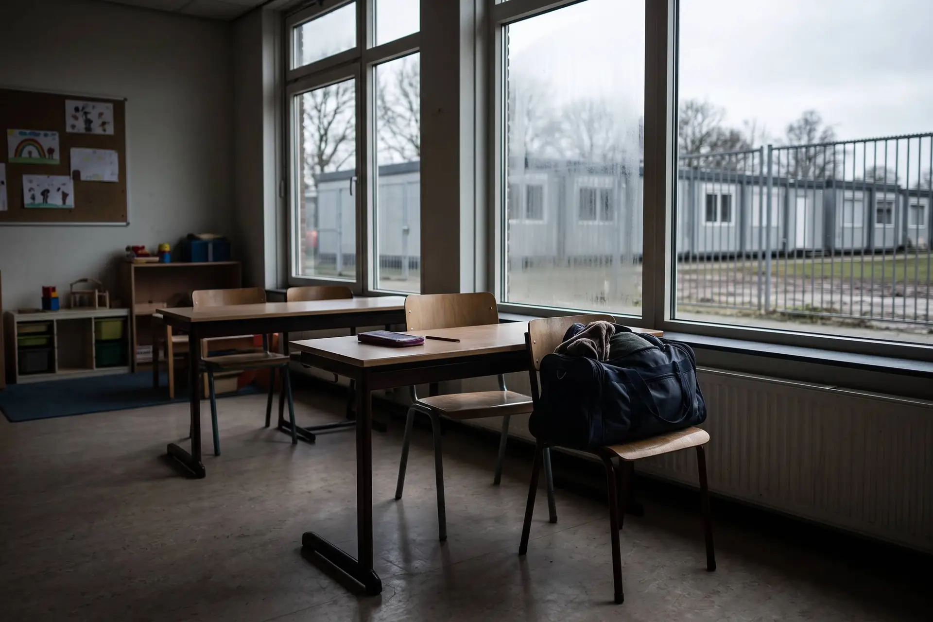 Lege plekken in de klas