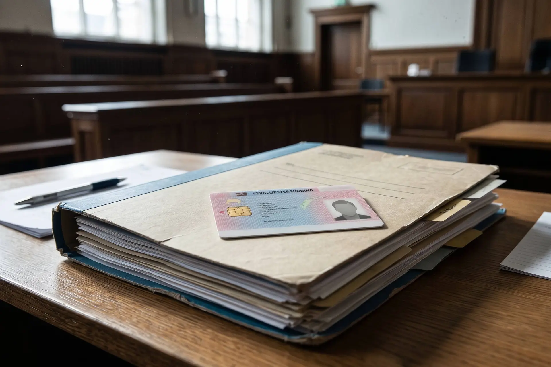 Verblijfskaart op een strafdossier in een Nederlandse rechtszaal: verblijfsvergunning intrekken na zwaar misdrijf