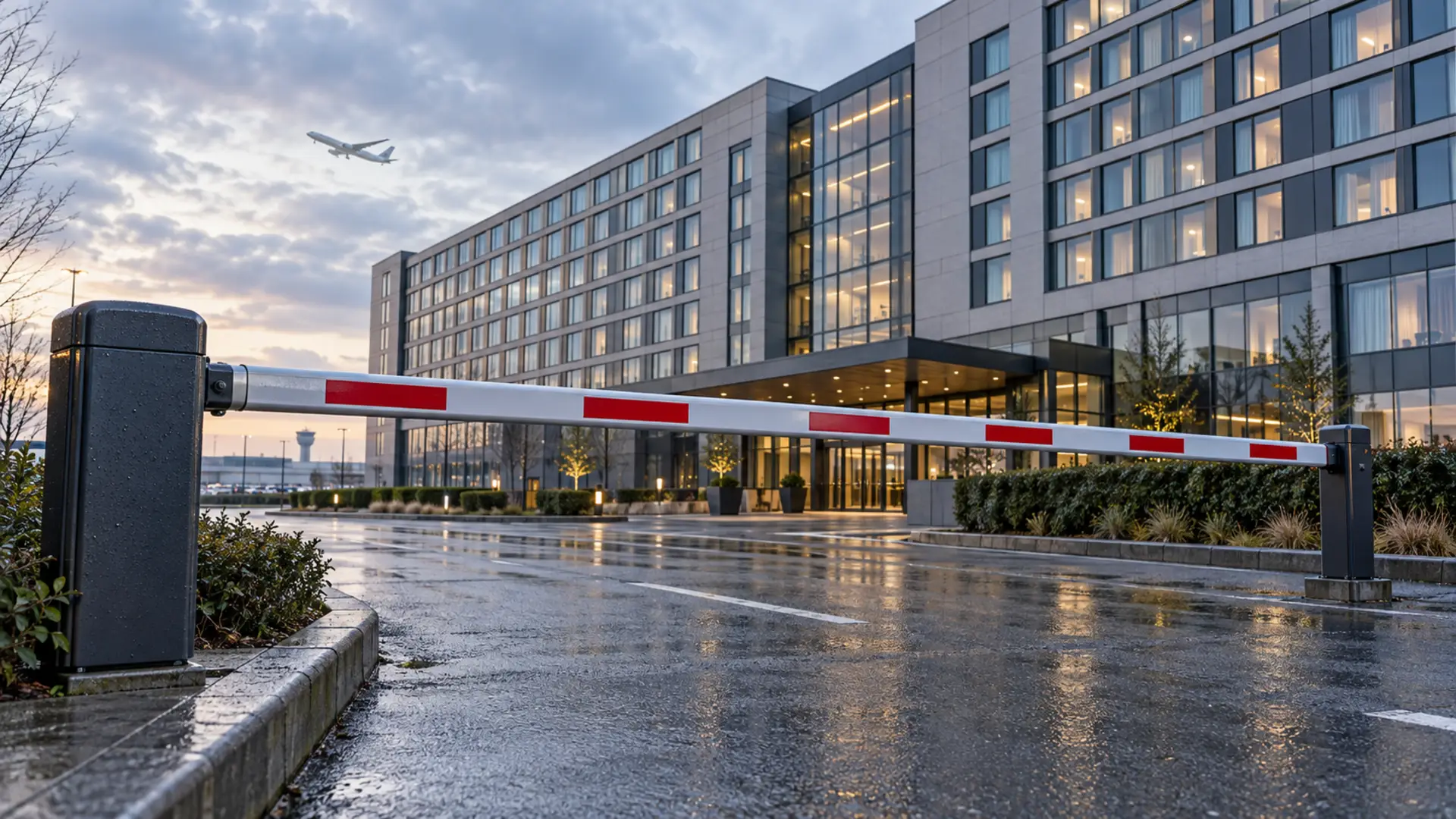 schiphol-hotel-gesloten-slagboom