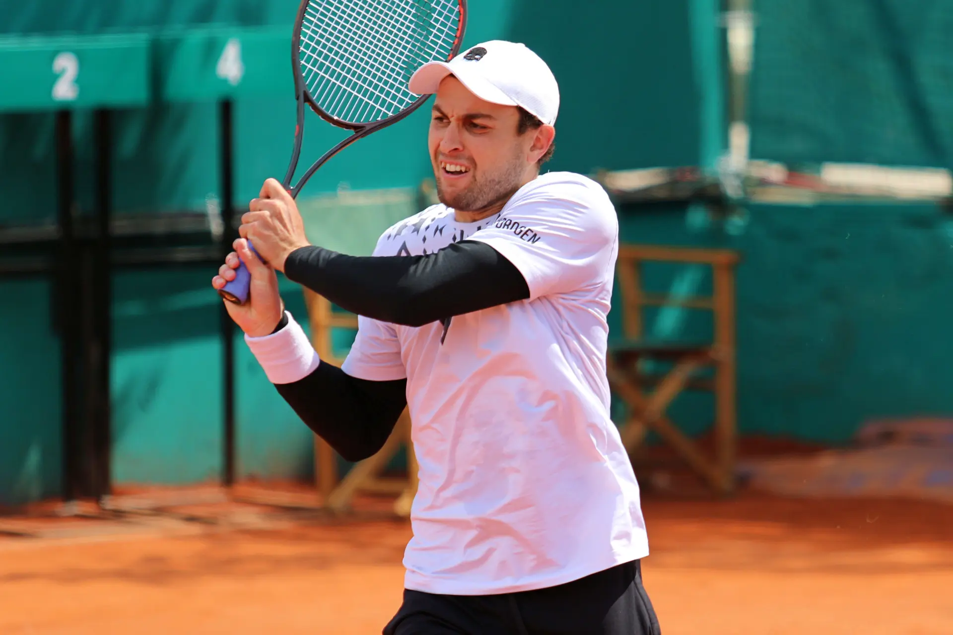 Aslan Karatsev wears 'Wimbledon' t-shirt in response to ban of Russian players