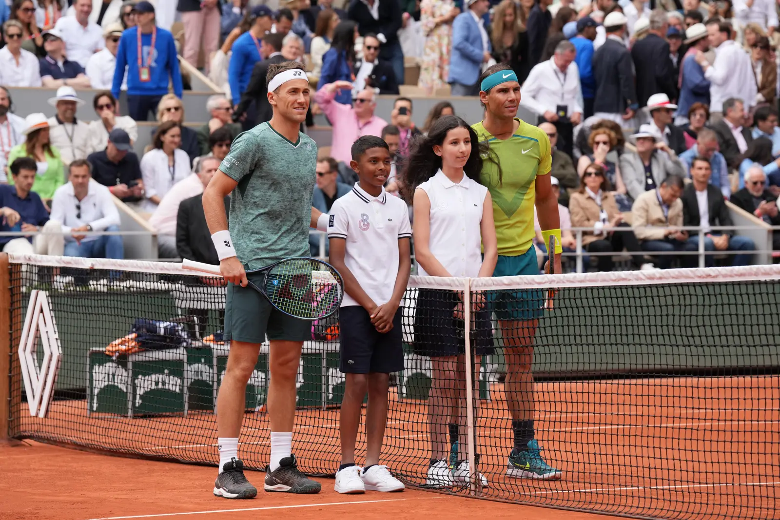 "We're just normal guys, he was showing me some nice videos of his son" - Ruud on relationship with Nadal