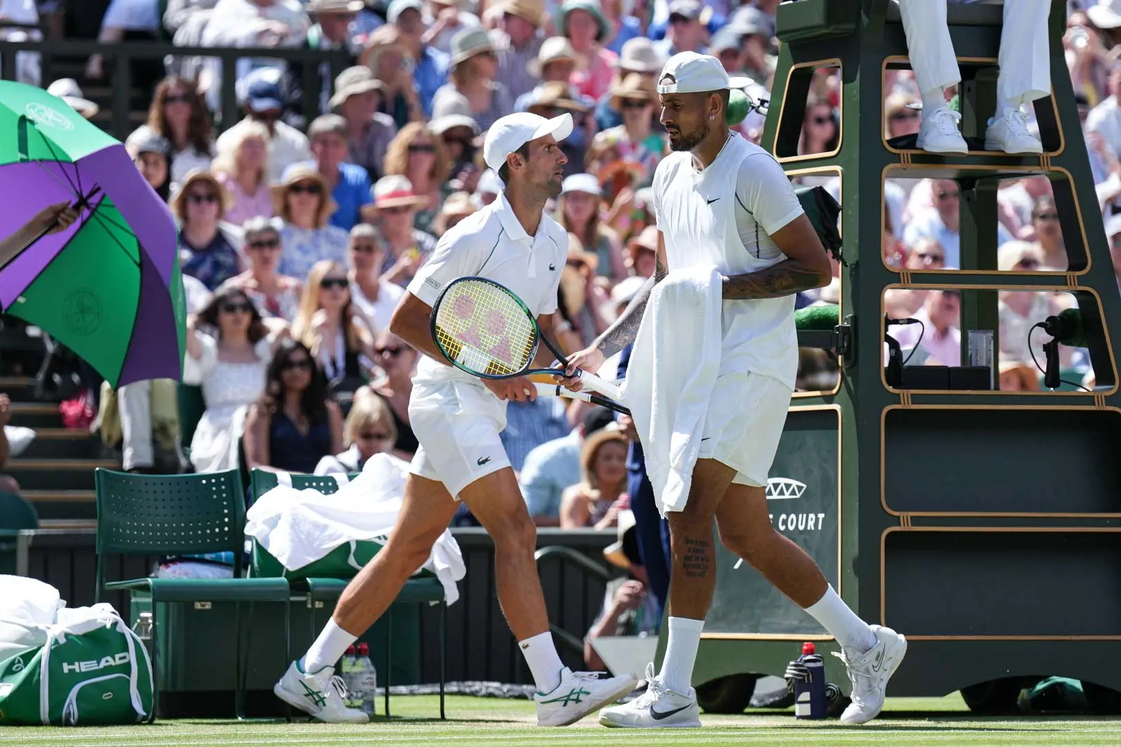 Nick Kyrgios shares hilarious conversation with Novak Djokovic