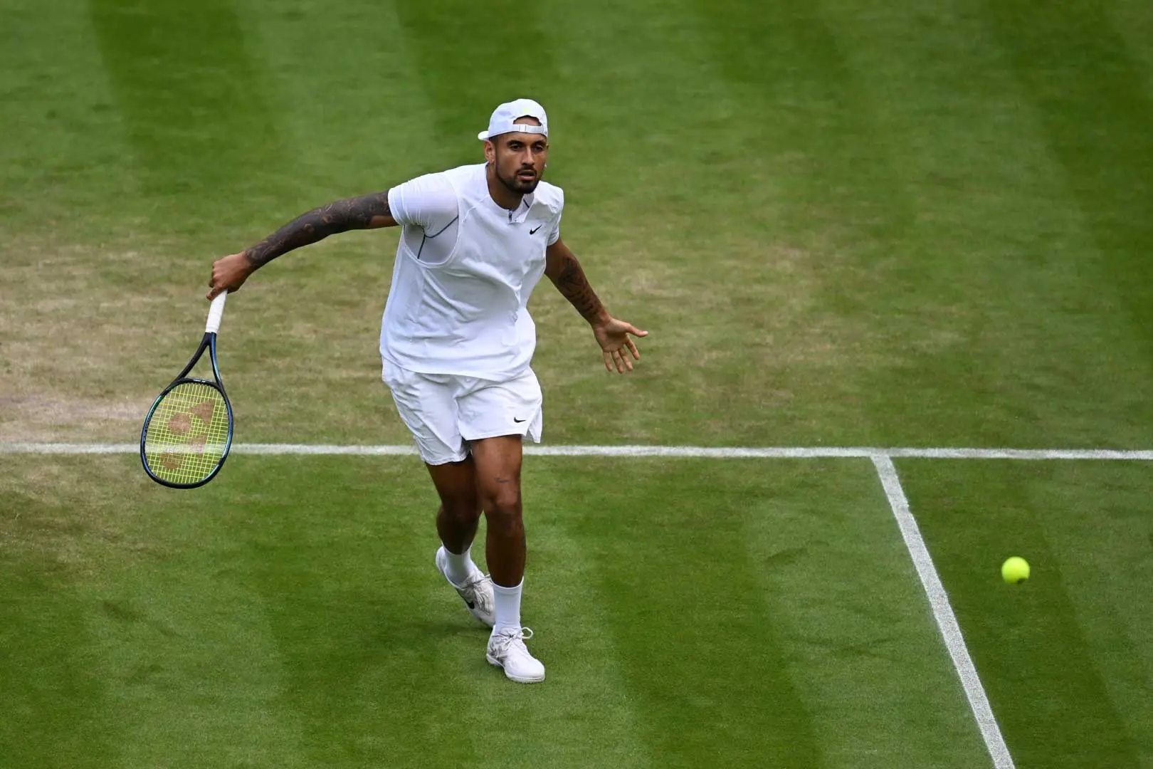 "He's brought tennis to the lowest level, he should have been defaulted" - Cash on Kyrgios' behaviour at Wimbledon