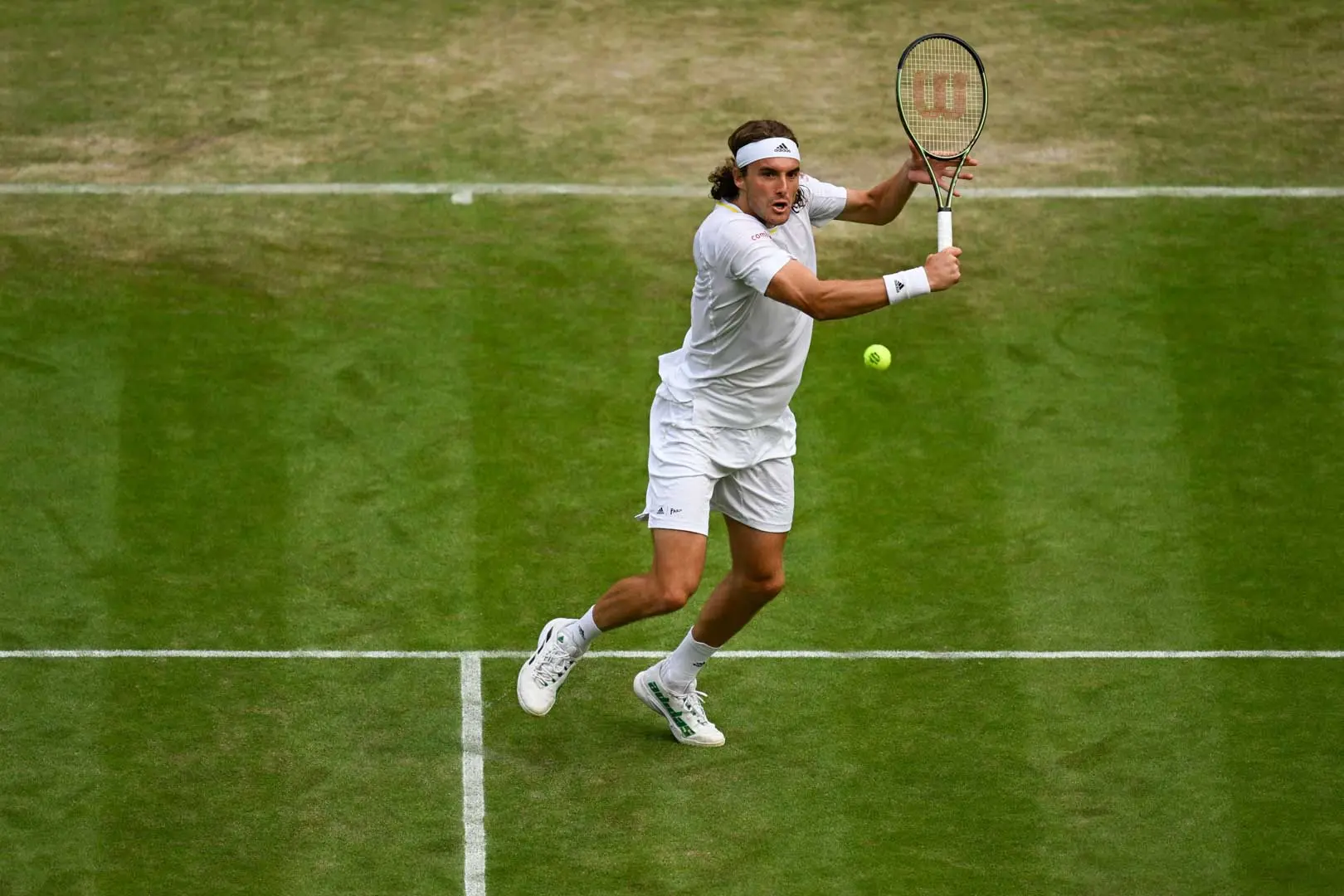 Tsitsipas Mother Donates Son's Tennis Gear To Wimbledon Charity Shop